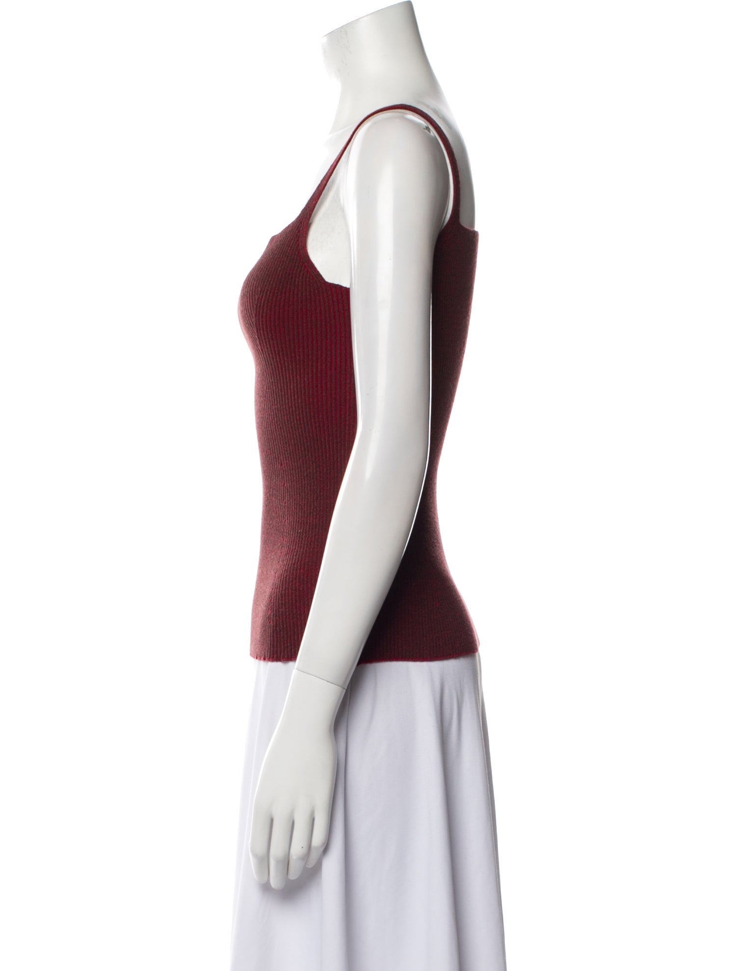 Isa Boulder Square Neckline Sleeveless Top