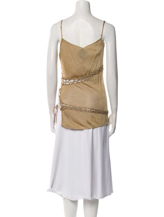 Isa Boulder Square Neckline Sleeveless Tunic