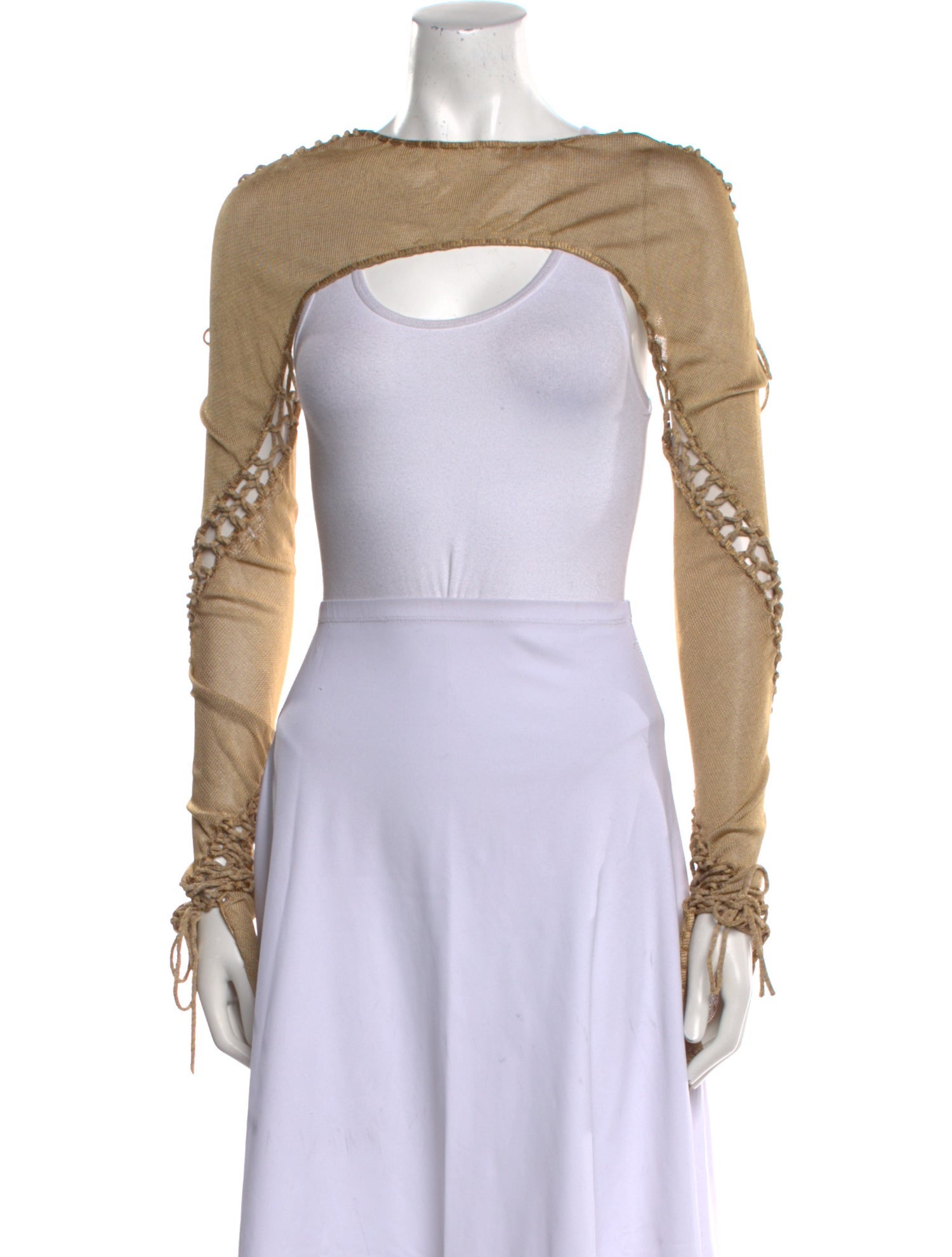 Isa Boulder Printed Scoop Neck Sweater