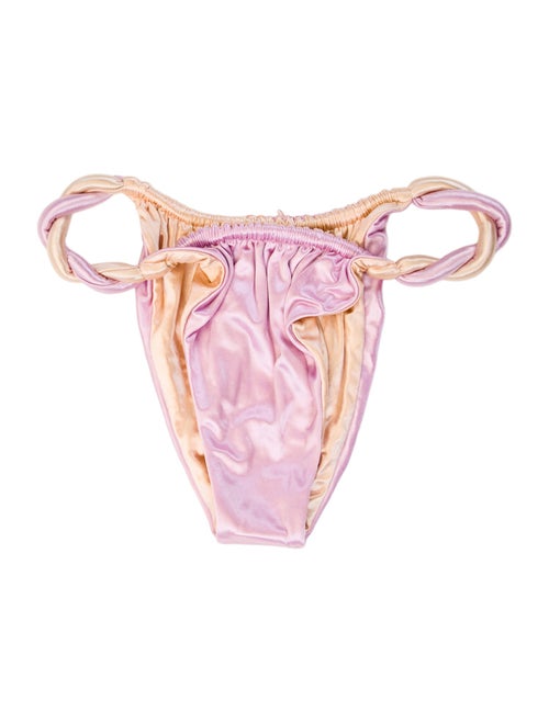 Isa Boulder Colorblock Pattern Braided Accents Bottoms