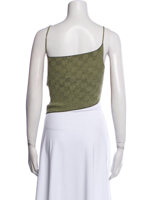 Isa Boulder Square Neckline Sleeveless Crop Top
