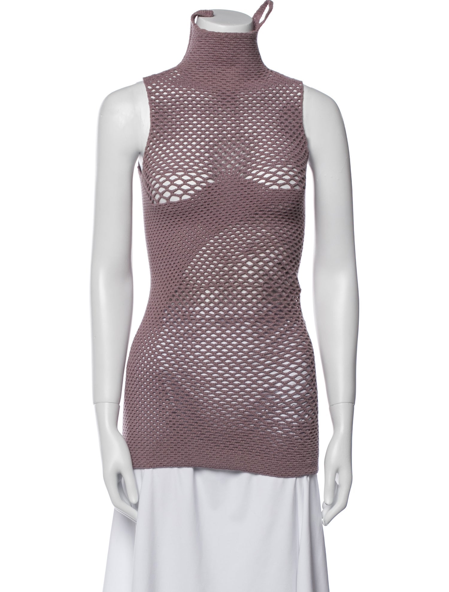 Isa Boulder Printed Turtleneck Top