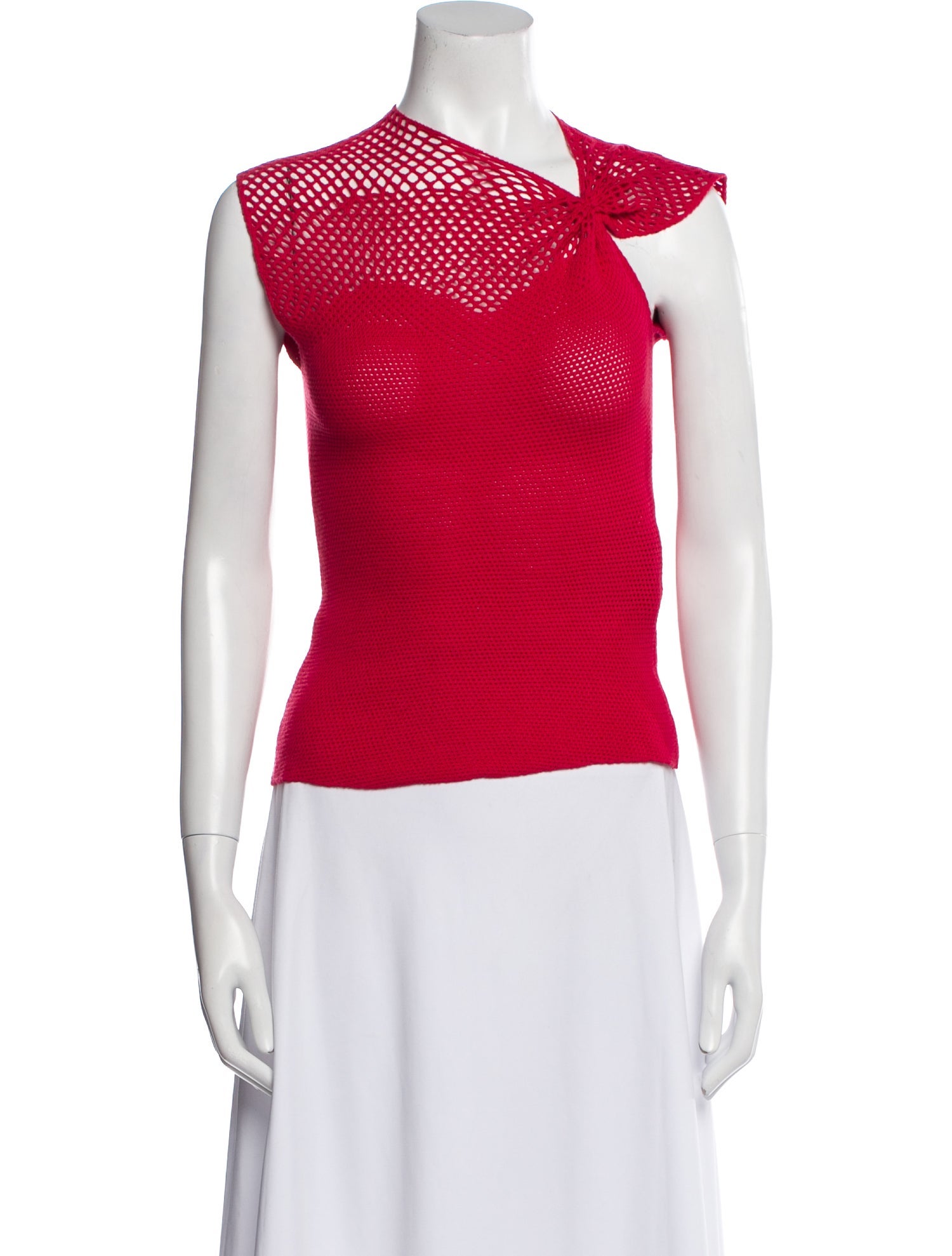 Isa Boulder One-Shoulder Sleeveless Top w/ Tags