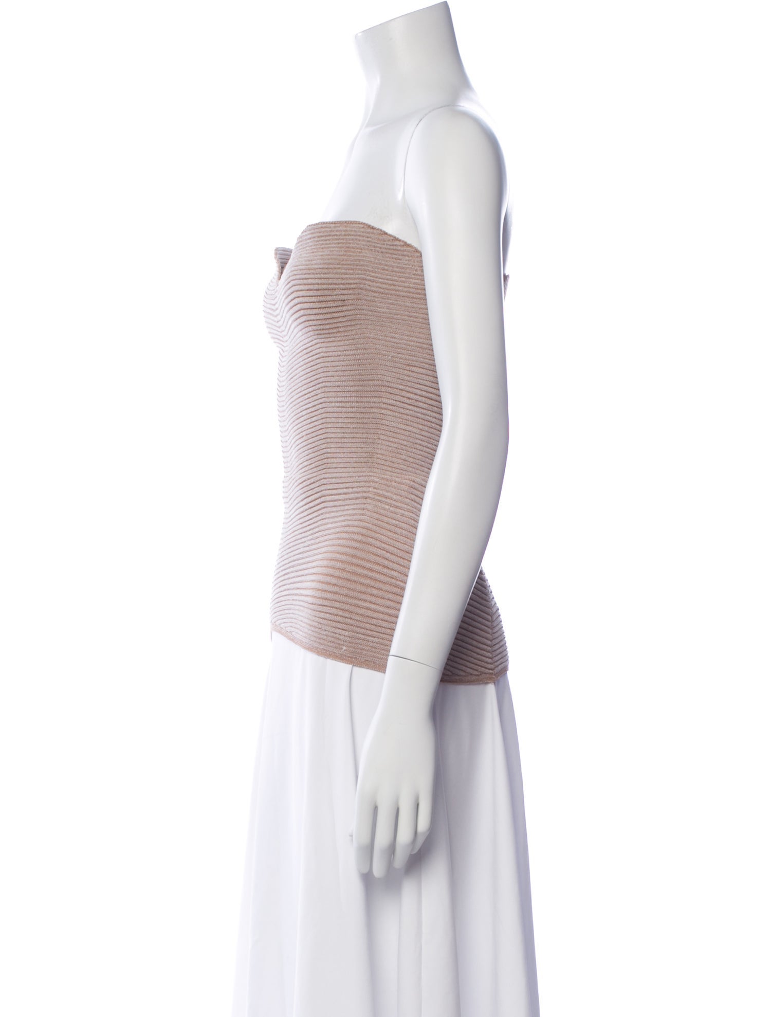 Isa Boulder Strapless Top