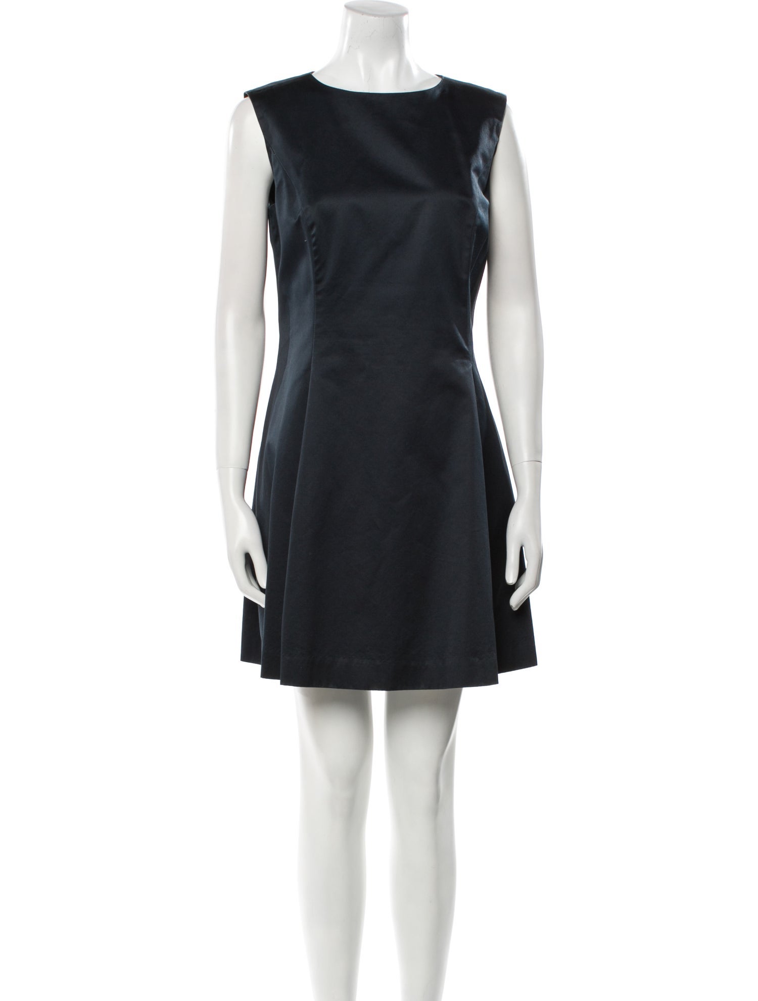 ISOUDE Bateau Neckline Mini Dress