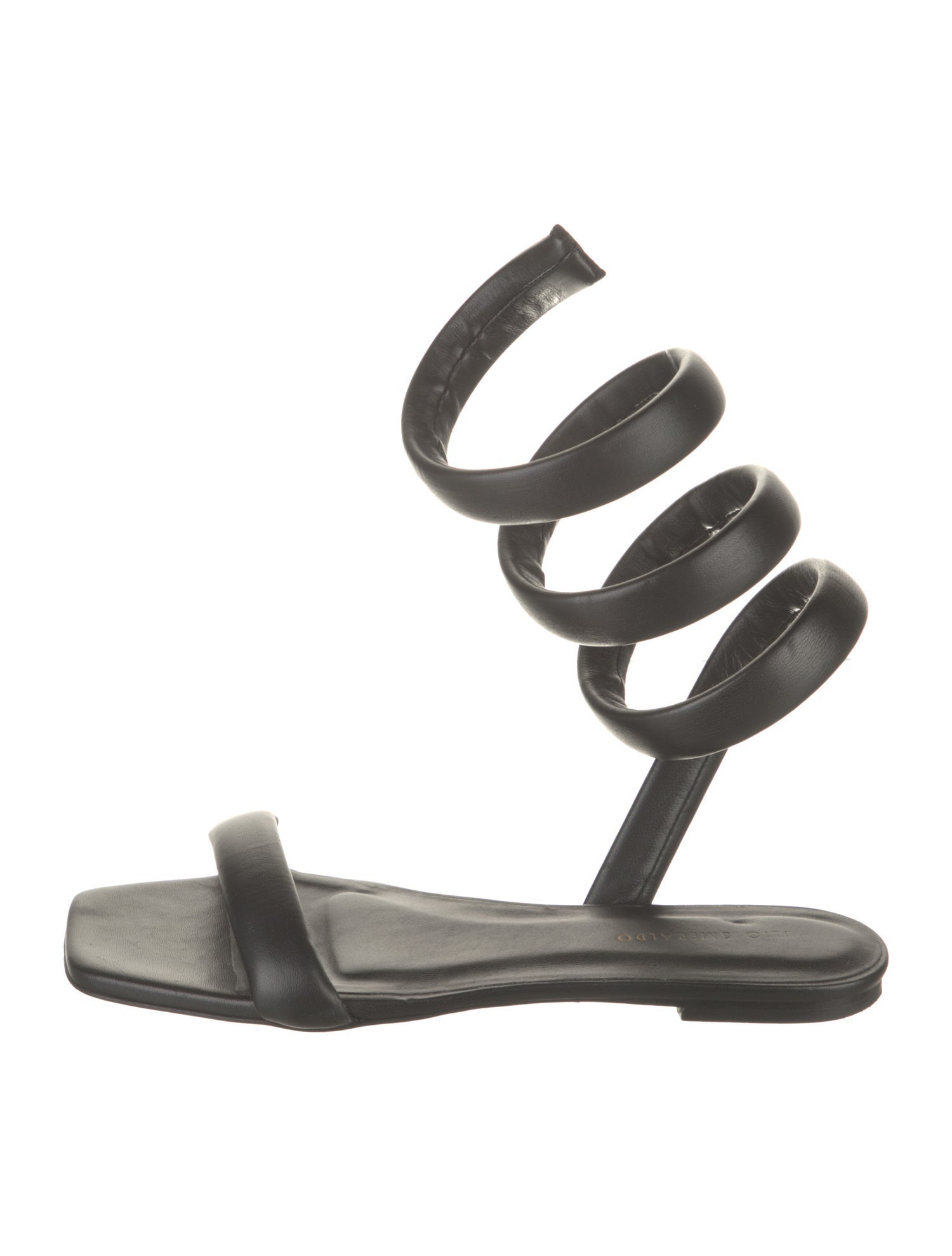 Ilio Smeraldo Leather Gladiator Sandals