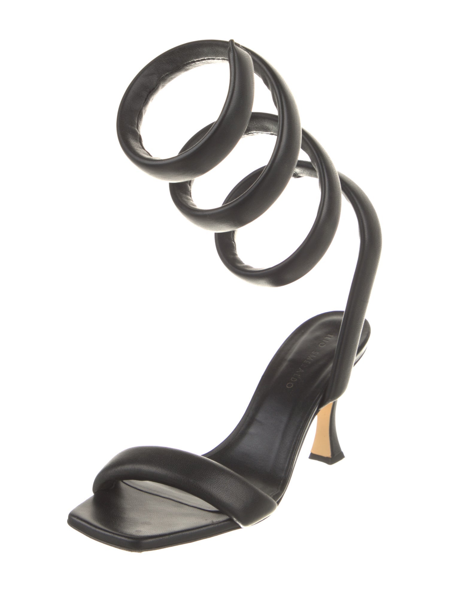 Ilio Smeraldo Leather Slingback Sandals