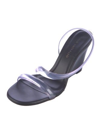 Ilio Smeraldo Leather Slides