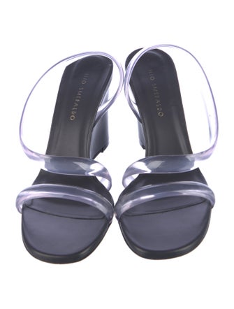 Ilio Smeraldo Leather Slides