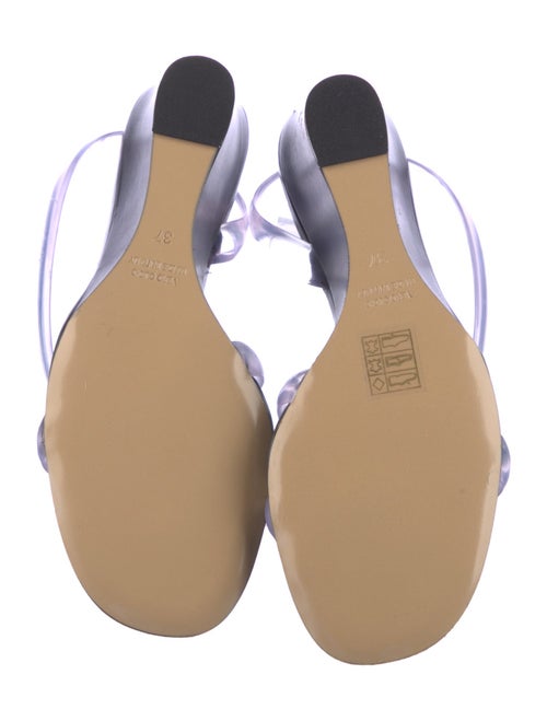 Ilio Smeraldo Leather Slides