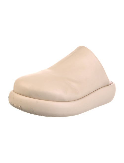 Ilio Smeraldo Leather Mules