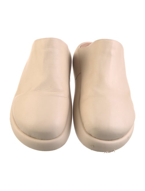 Ilio Smeraldo Leather Mules