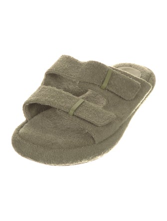 Ilio Smeraldo Terry Cloth Slides