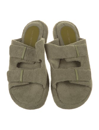 Ilio Smeraldo Terry Cloth Slides