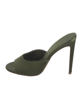 Ilio Smeraldo Satin Slides