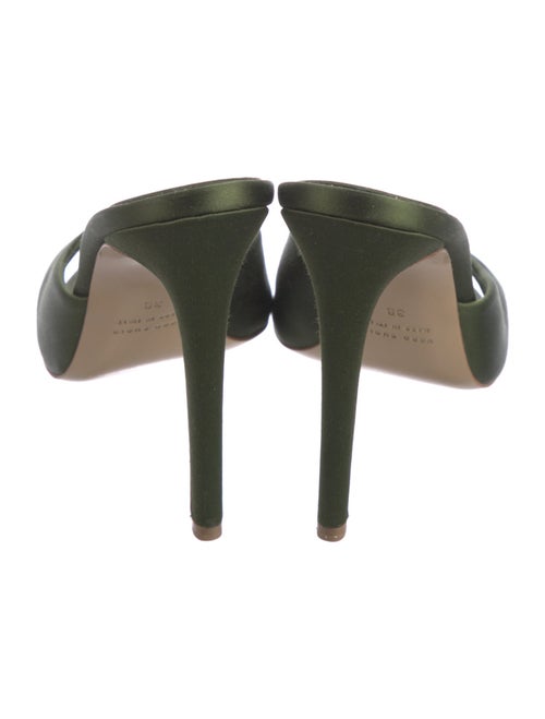 Ilio Smeraldo Satin Slides