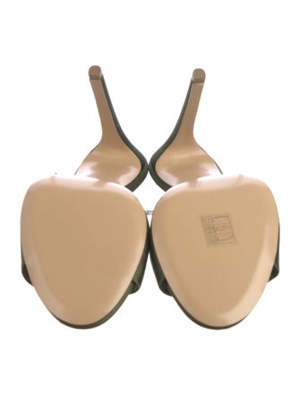 Ilio Smeraldo Satin Slides