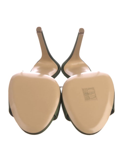 Ilio Smeraldo Satin Slides