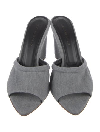 Ilio Smeraldo Denim Slides