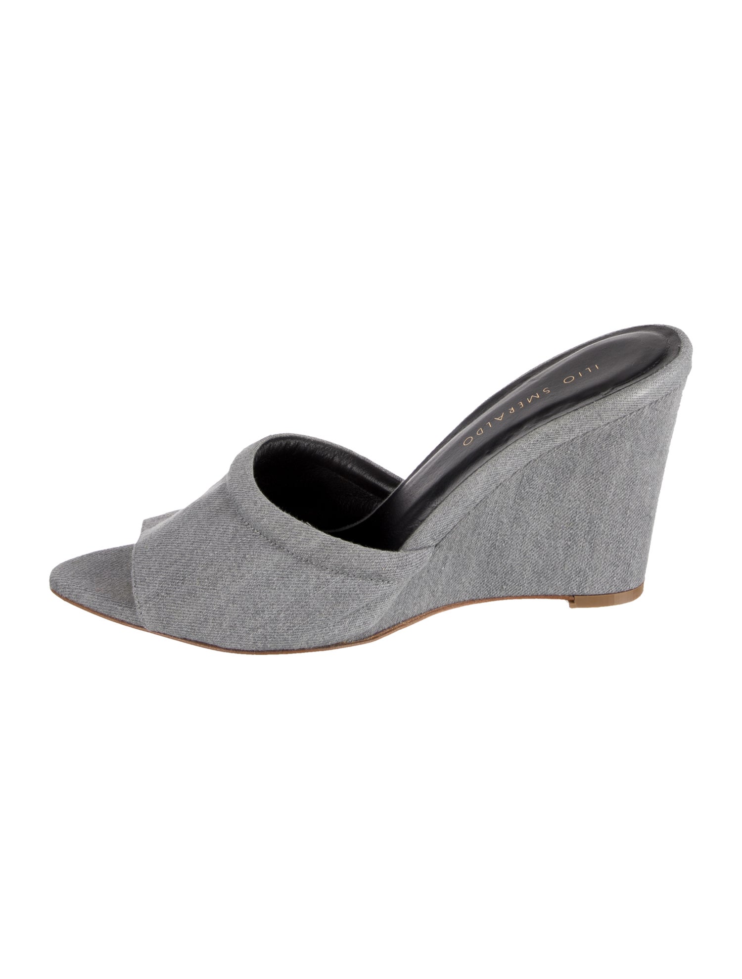 Ilio Smeraldo Denim Slides