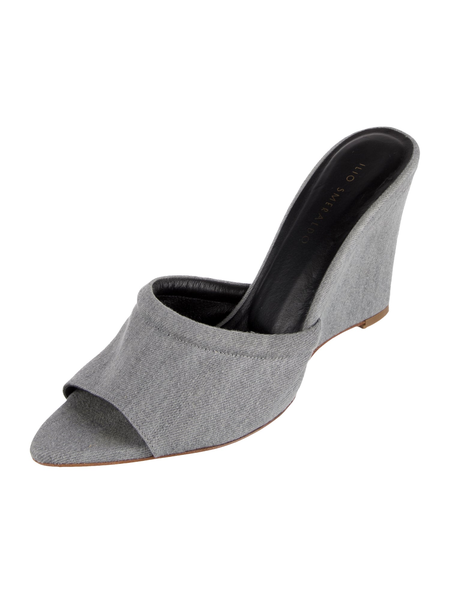 Ilio Smeraldo Denim Slides