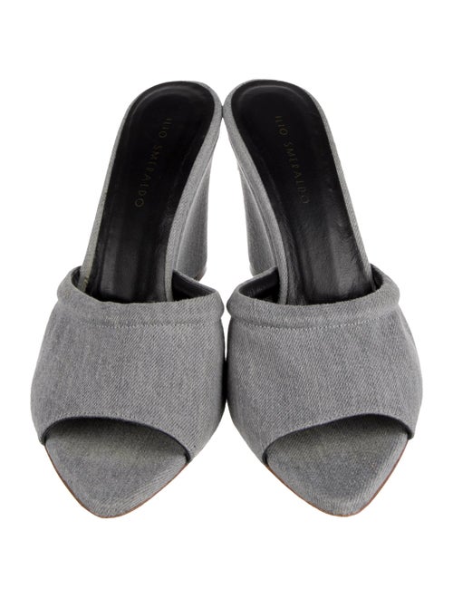 Ilio Smeraldo Denim Slides