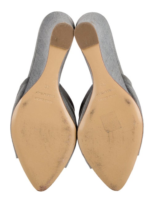 Ilio Smeraldo Denim Slides