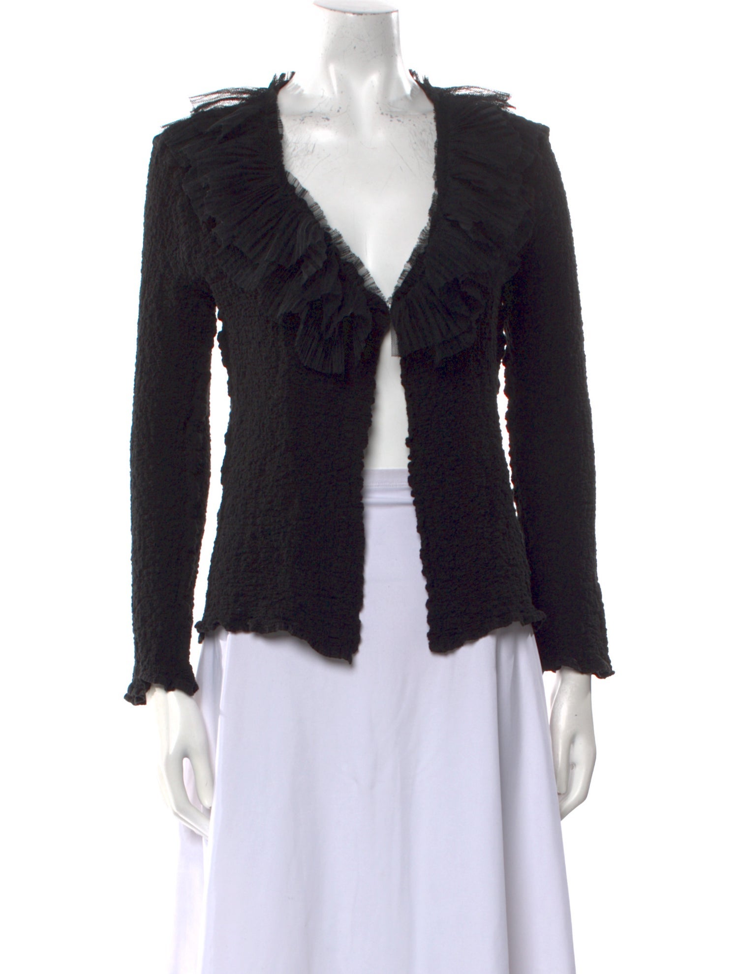 Issey Miyake Me 2016 Open Front Sweater