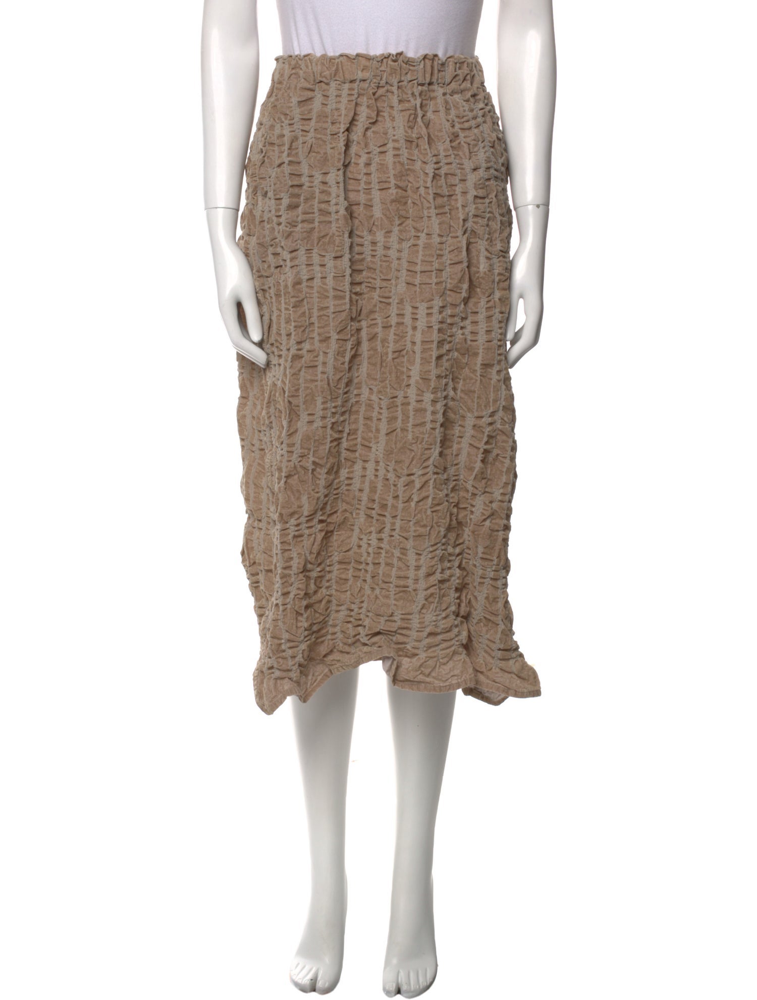 Issey Miyake Me Knee-Length Skirt