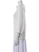 Issey Miyake Me Cowl Neck Three-Quarter Sleeve Top