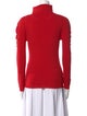 Issey Miyake Me Mock Neck Long Sleeve Top