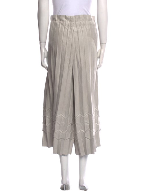 Issey Miyake Me Striped Wide Leg Pants