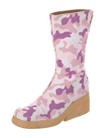 I'm Sorry by Petra Collins Canvas Printed Boots