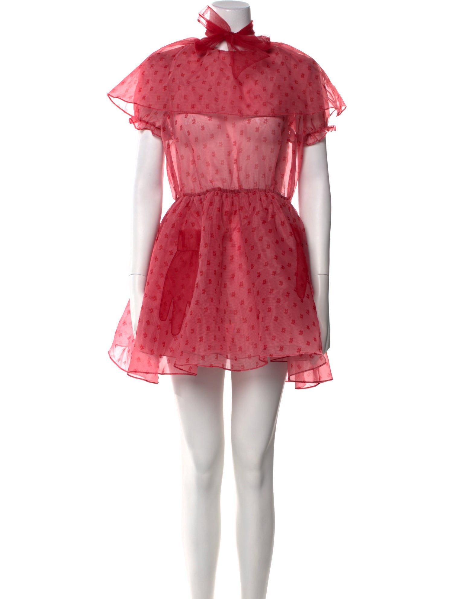 I'm Sorry by Petra Collins Printed Mini Dress