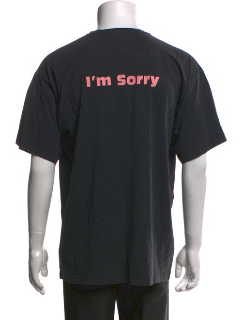 I'm Sorry by Petra Collins Graphic Print Crew Neck T-Shirt