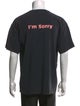 I'm Sorry by Petra Collins Graphic Print Crew Neck T-Shirt
