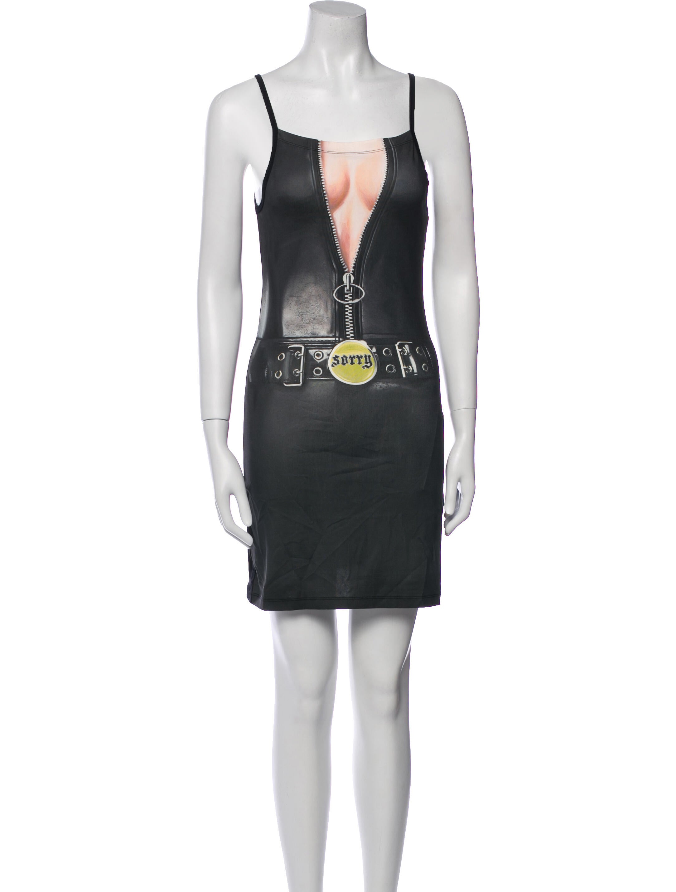 I'm Sorry by Petra Collins Square Neckline Mini Dress