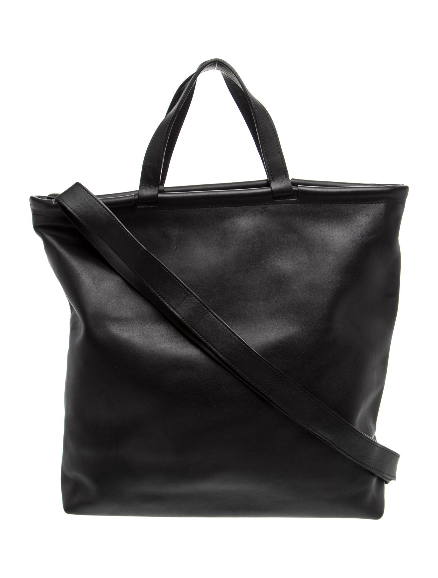 Isaac Reina Leather Messenger Bag