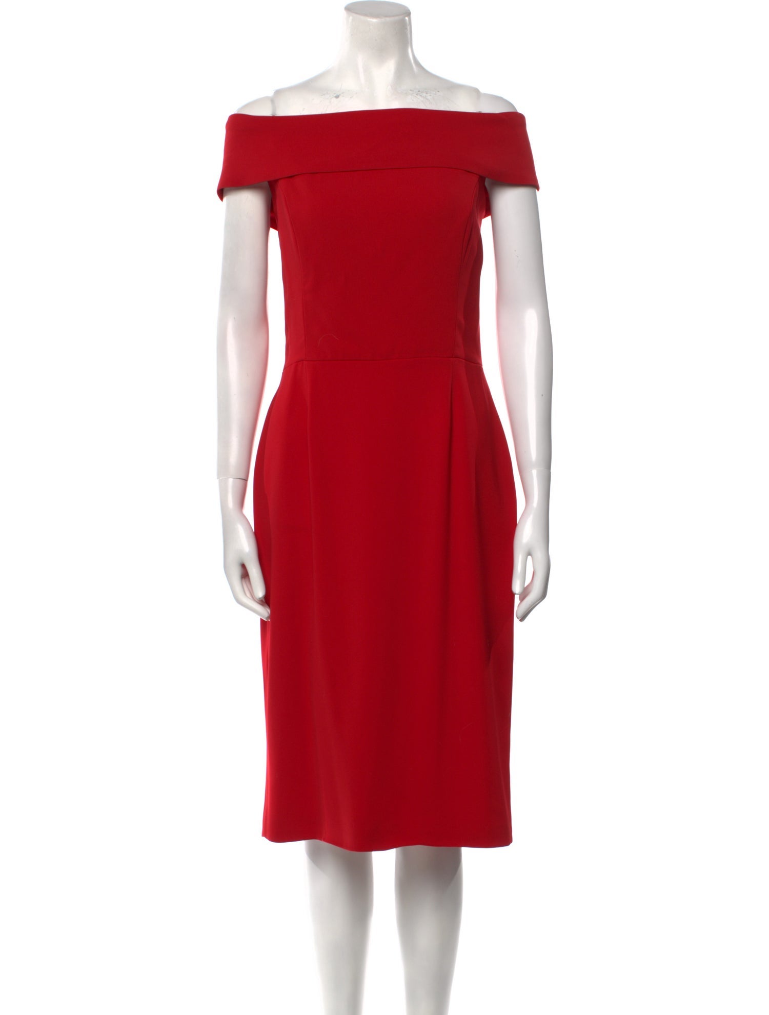 Issue New York Off-The-Shoulder Knee-Length Dress