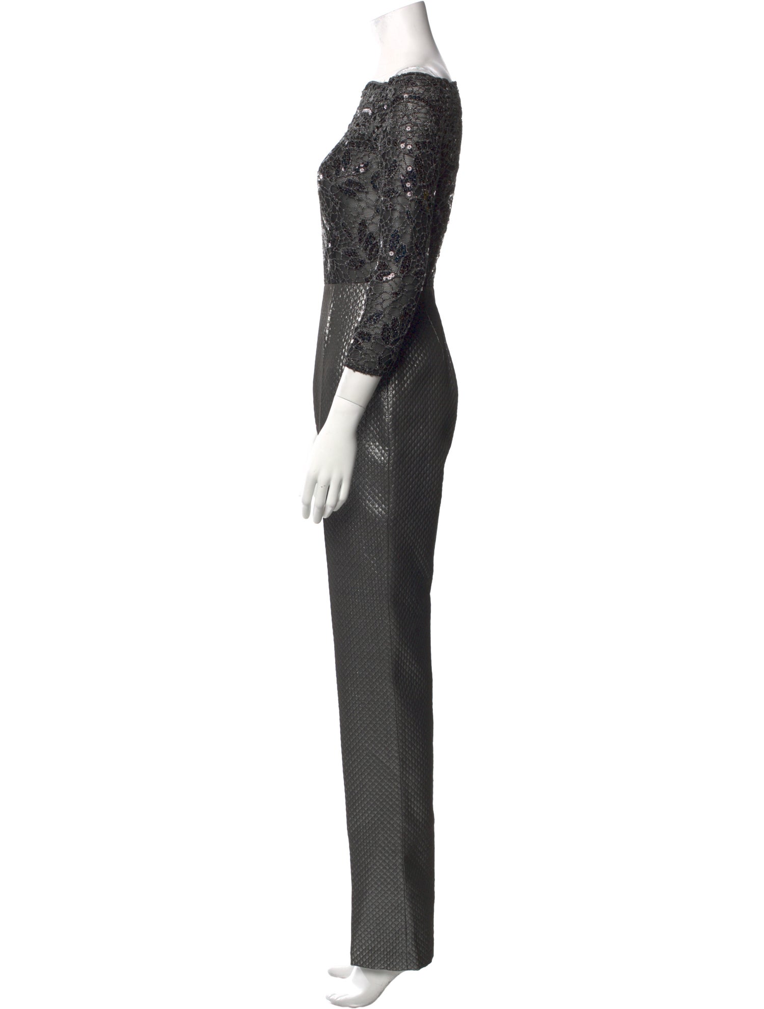 Issue New York Bateau Neckline Jumpsuit