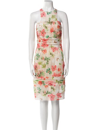 Issue New York Printed Knee-Length Dress