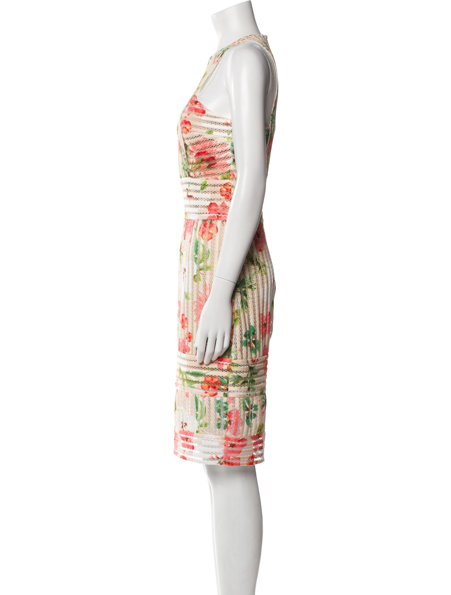 Issue New York Printed Knee-Length Dress