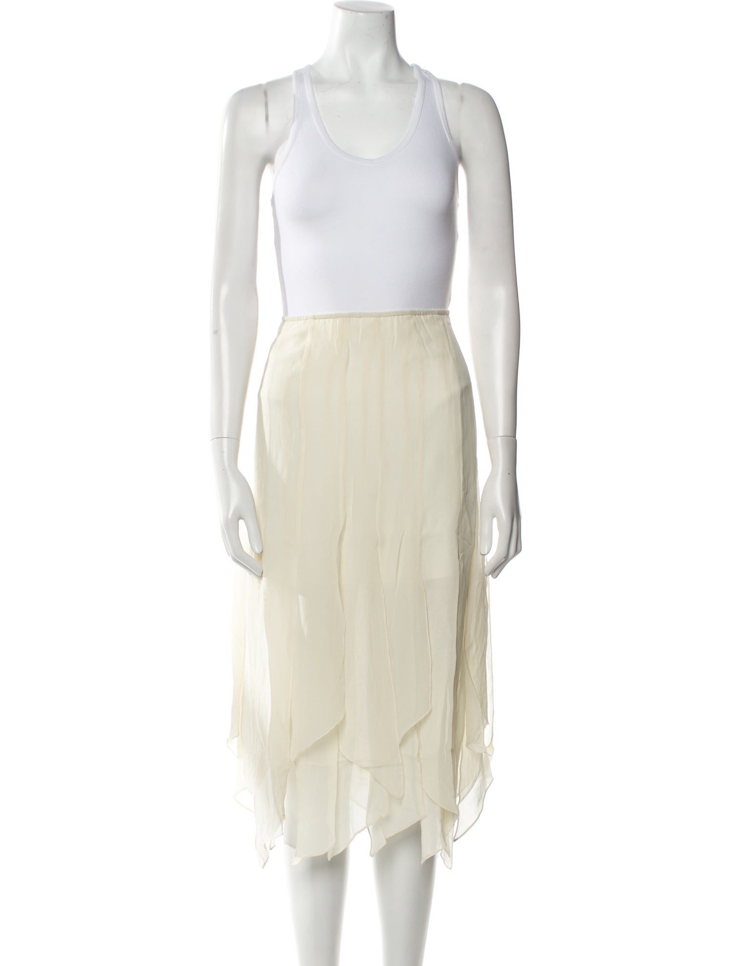 Issue New York Silk Pleated Accents Skirt Set