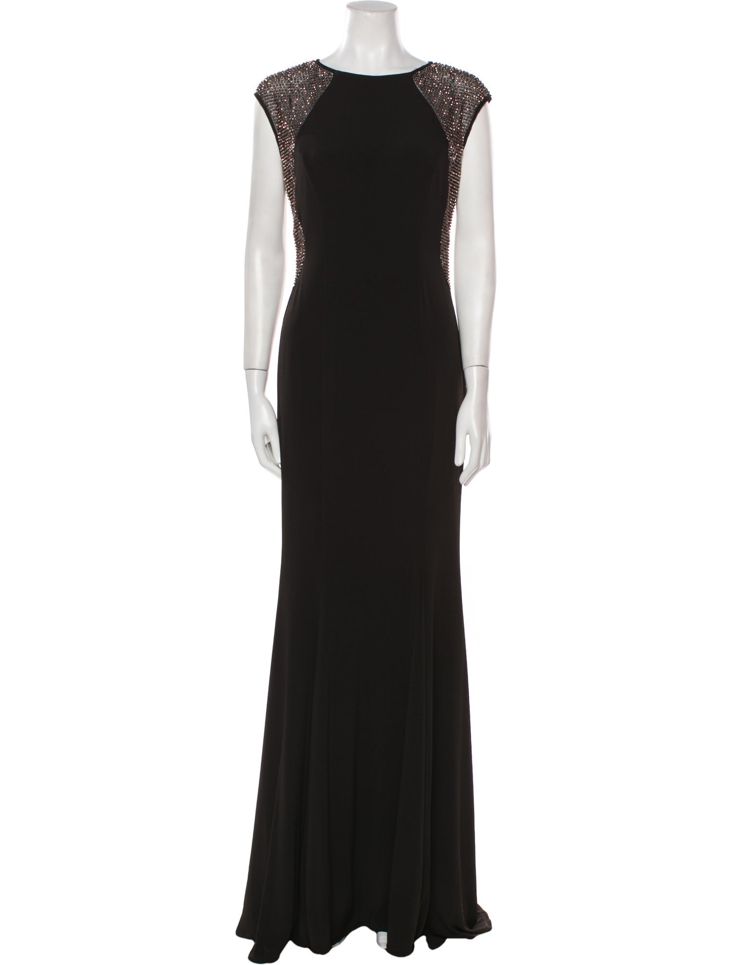 Issue New York Crew Neck Long Dress