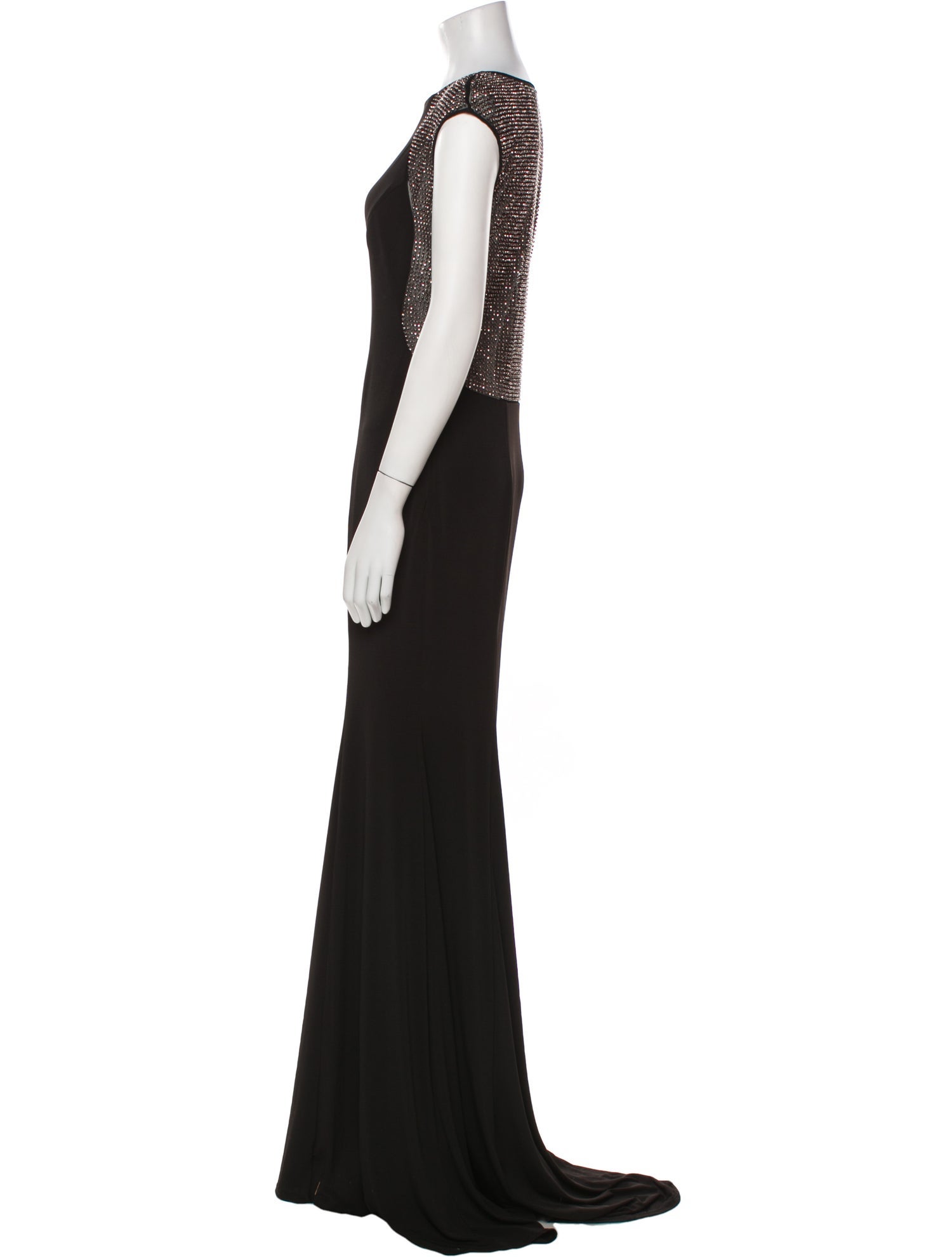 Issue New York Crew Neck Long Dress