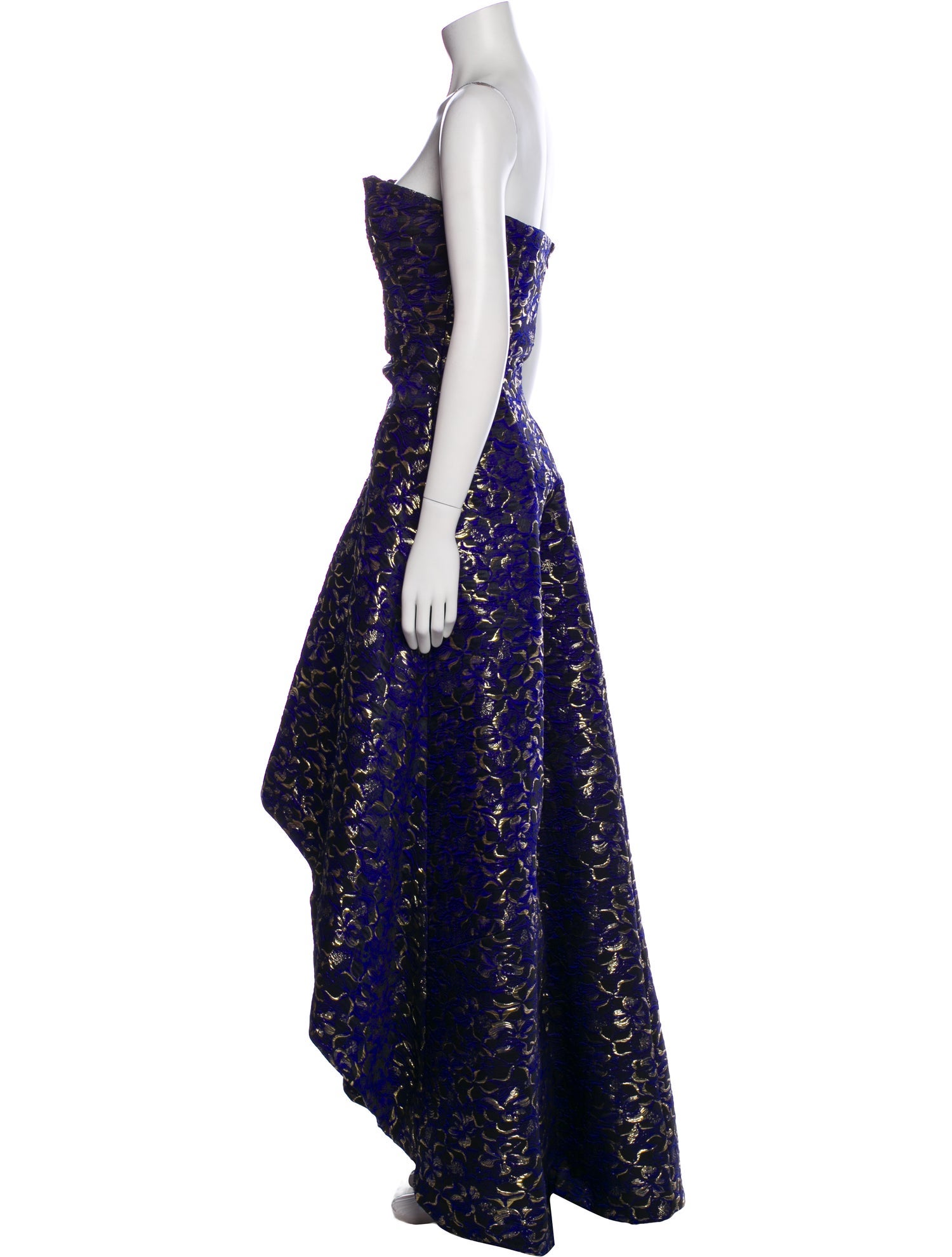 Issue New York Lace Pattern Long Dress