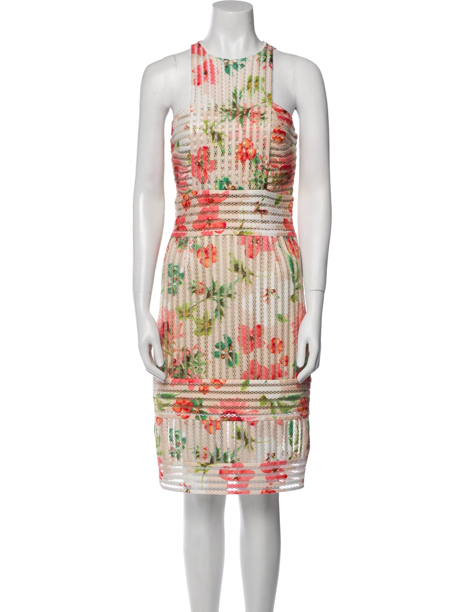 Issue New York Printed Knee-Length Dress