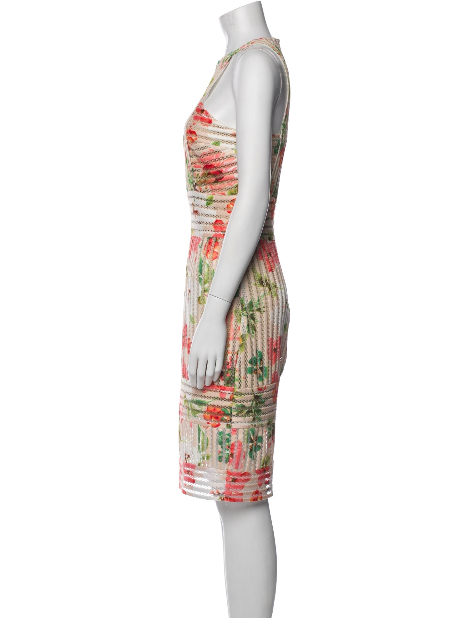 Issue New York Printed Knee-Length Dress