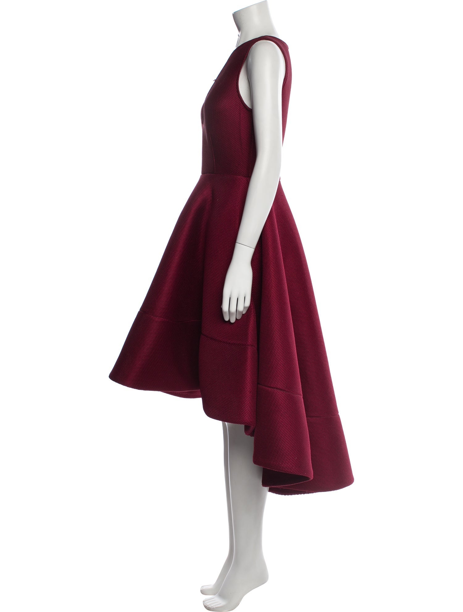 Issue New York V-Neck Knee-Length Dress