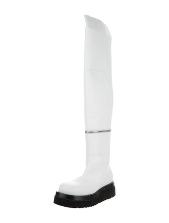 Irina Shayk x Tamara Mellon Leather Sock Boots